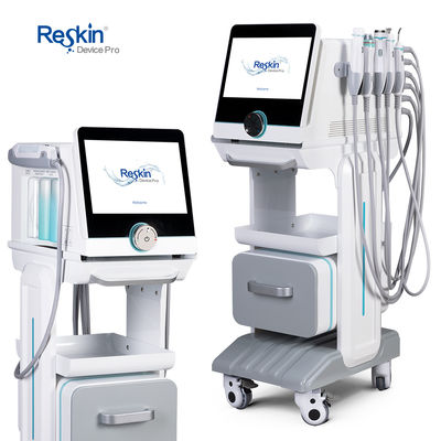 주문 Professional Hydrotherapy Facial Machine for Oxygen Skin Treatment 6 in 1 RF Skin Tightening Machine for Face Rejuvenation 온라인 제조
