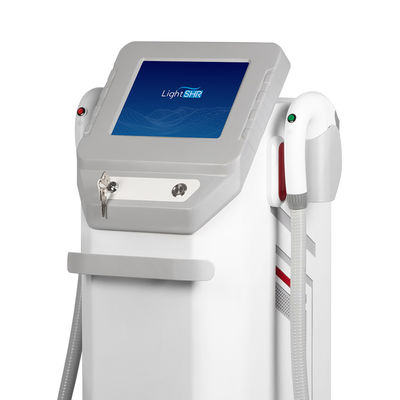 탈모 피부 재생 SHR IPL 뷰티 머신 2000W 2 개의 손잡이